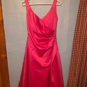 Pink prom dress